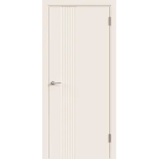 Дверное полотно Эмаль Scandi 3D 1 800х2000 цвет Слоновая кость Левое/Правое VD1005221