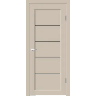 Дверное полотно EMALUX STYLE 1 со стеклом 700х2000 цвет Кварцит стекло Мателюкс Графит Левое/Правое VD1290034