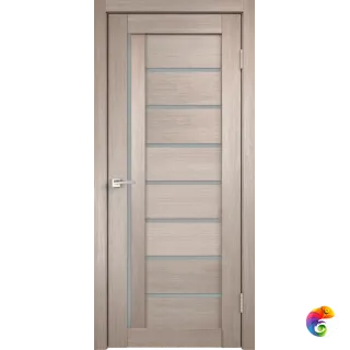 Дверное полотно 3D FLEX UNICA 3 600х2000 цвет Капучино стекло Мателюкс Левое/Правое VD500740