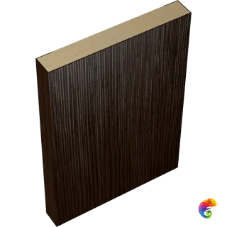 Наличник плоский 3D FLEX цвет Венге 70х 8х2200  VD550065
