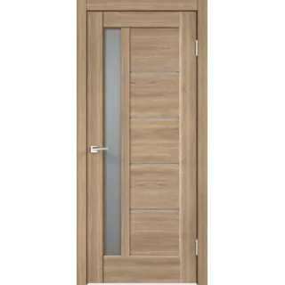 Дверное полотно Экошпон PREMIER 3 900х2000 цвет Дуб Европейский стекло Мателюкс Левое/Правое VD800120
