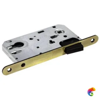 Защелка магнитная под цилиндр MM 2085 бронза античная  MSK-9008730