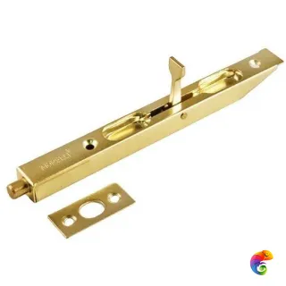 Шпингалет торцевой L160 золото  MSK-9008918