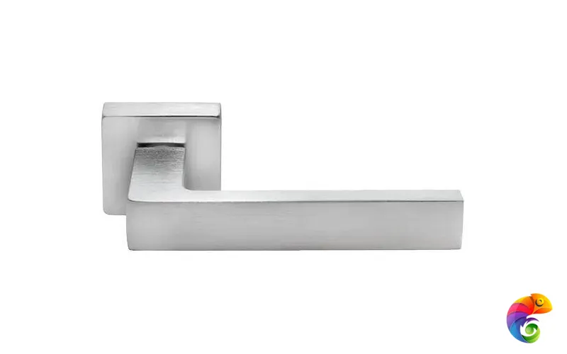 Ручка дверная HORIZONT-SQ хром матовый  MSK-9012300