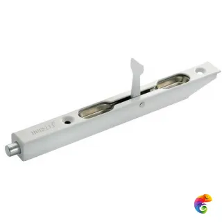 Шпингалет торцевой L160 белый  MSK-9012835