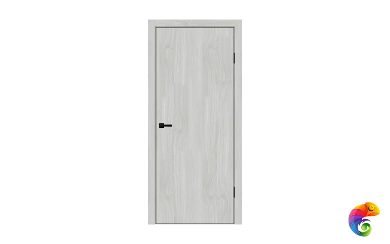Дверное полотно SOFTWOOD TECHNO BLACK 700х2000 цвет Орех американский светлый Левое/Правое VD082581