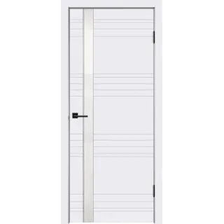 Дверное полотно Эмаль SCANDI N Z1 700х2000 цвет Белый стекло Лакобель белое Левое/Правое VD1000095