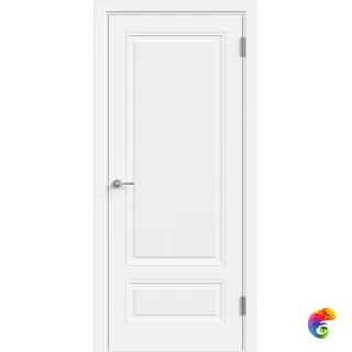 Дверное полотно Эмаль Scandi 3D 7 600х2000 цвет Белый Левое/Правое VD1003404