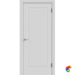 Дверное полотно Эмаль SCANDI NEO 1 bis глухое 4P 600х2000 цвет Светло-серый Левое/Правое VD1004841