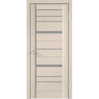 Дверное полотно SoftTouch SoftTouch PREMIER 22 900х2000 цвет Ясень капучино структурный стекло Мателюкс Левое/Правое VD1035332