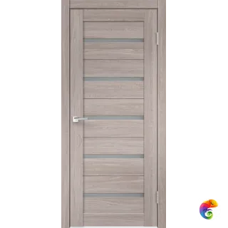 Дверное полотно ECO FLEX CITY 7 800х2000 Цвет Дуб Анкор Нордик стекло Мателюкс Левое/Правое VD1040400