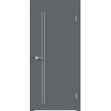 Дверное полотно EMALUX XLINE 8 600х2000 цвет Вулкан стекло Мателюкс Левое/Правое VD1290229