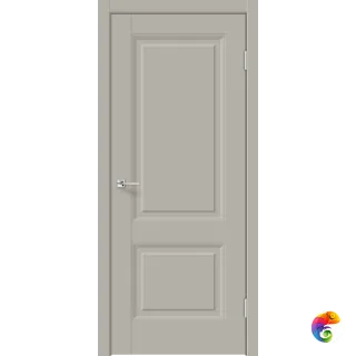 Дверное полотно Эмалюкс АЛЬТО 6 700х2000 цвет Бежевый Агат Левое/Правое VD1292978