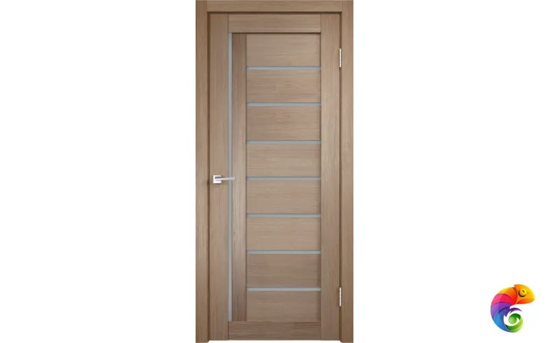 Дверное полотно 3D FLEX UNICA 3 600х2000 Цвет Бруно стекло Мателюкс Левое/Правое VD500041