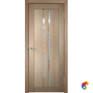 Дверное полотно 3D FLEX UNICA 7 900х2000 Цвет Бруно стекло Мателюкс Левое/Правое VD500302