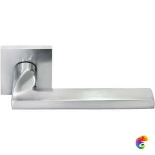 Ручка дверная "Kaffe" MH-50-S6 хром матовый  MSK-9013391