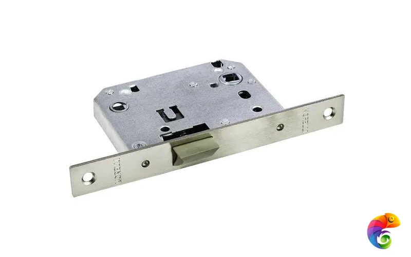 Защелка бесшумная сантехническая 2070P никель матовый  MSK-9010528