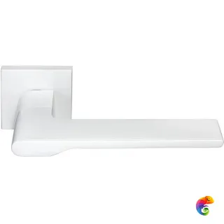 Ручка дверная "Mercury" MH-53-S6 белый  MSK-9013357