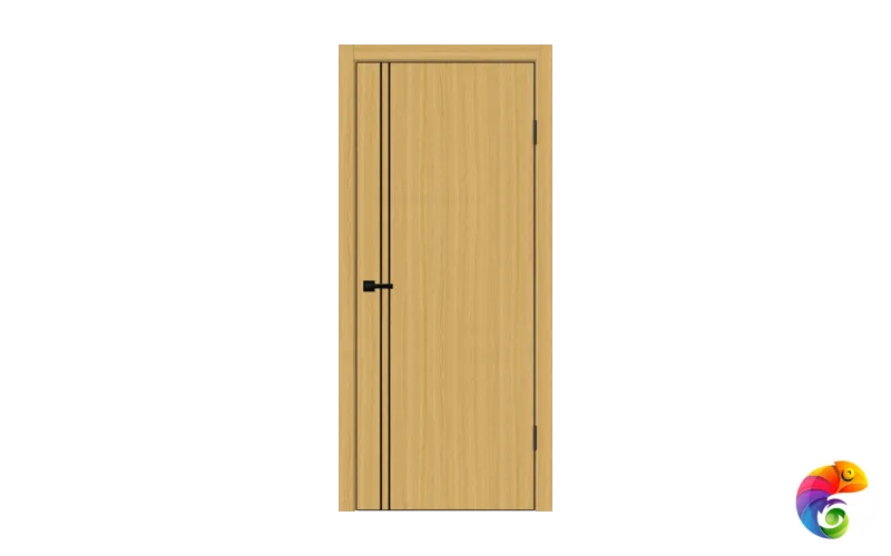Дверное полотно SOFTWOOD Galant M2 900х2000 цвет Орех американский соломенный Левое/Правое VD025940