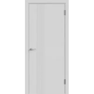 Дверное полотно Эмаль Scandi 3D 1 600х2000 цвет Светло-серый Левое/Правое VD1004710