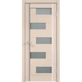 Дверное полотно SoftTouch SoftTouch PREMIER 5 700х2000 цвет Ясень капучино структурный стекло Мателюкс Левое/Правое VD1030050
