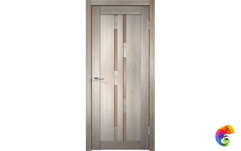 Дверное полотно 3D FLEX UNICA 7 900х2000 цвет Капучино стекло Бронза Левое/Правое VD500346