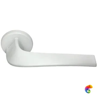Ручка дверная COMETA белый  MSK-9012343