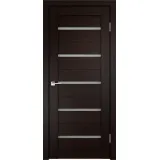 Дверное полотно Экошпон DUPLEX 700х2000 цвет Венге стекло Мателюкс Левое/Правое VD010107