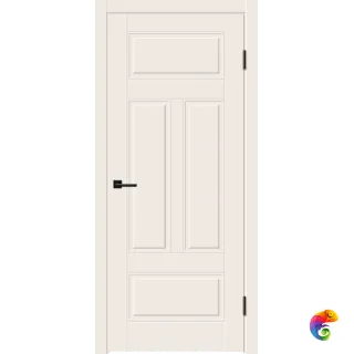 Дверное полотно Эмаль SCANDI 6 700х2000 цвет Слоновая кость Левое/Правое VD1001486