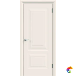 Дверное полотно Эмаль SCANDI NEO 2 глухое 2P 900х2000 цвет Слоновая кость Левое/Правое VD1002698