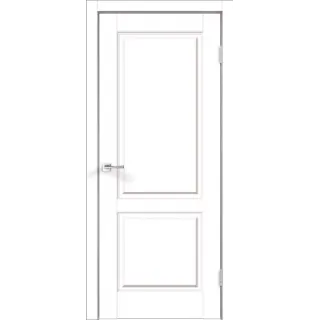 Дверное полотно Экошпон VILLA 2P 700х2000 цвет Белый Эмалит Левое/Правое VD810452
