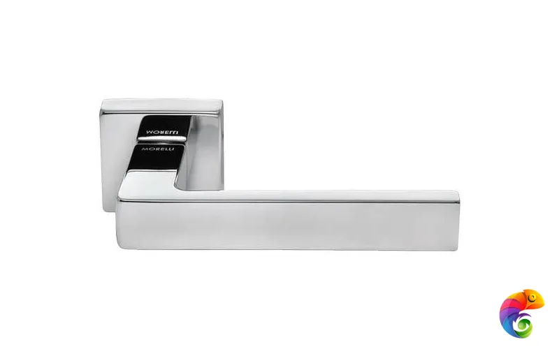 Ручка дверная HORIZONT-SQ хром  MSK-9012302