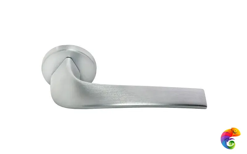 Ручка дверная COMETA хром матовый  MSK-9012340