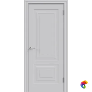Дверное полотно Эмаль SCANDI NEO 2 глухое 2P 900х2000 цвет Светло-серый Левое/Правое VD1002471