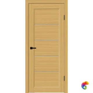 Дверное полотно SOFTWOOD STYLE 1 со стеклом 700х2000 цвет Орех американский соломенный стекло Мателюкс Левое/Правое VD162415