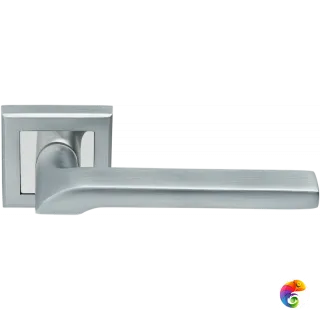 Ручка дверная RAP 24 хром матовый/хром  MSK-9013303