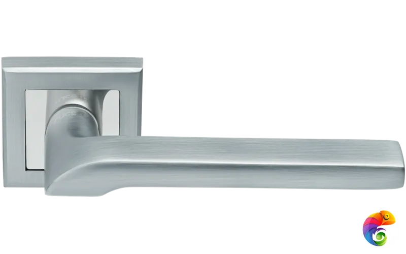 Ручка дверная RAP 24 хром матовый/хром  MSK-9013303