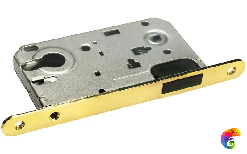 Защелка магнитная под цилиндр MM 2085 золото  MSK-9008728