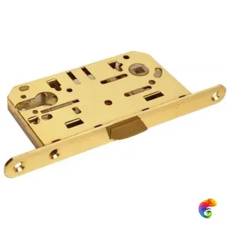 Защелка бесшумная под цилиндр 1885P золото  MSK-9009451
