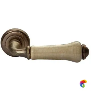 Ручка дверная MH-41-CLASSIC бронза итальянская  MSK-9011393