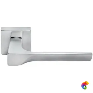 Ручка дверная FIORD-SQ хром матовый  MSK-9012305
