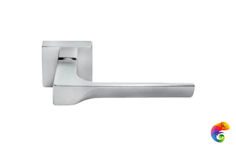 Ручка дверная FIORD-SQ хром матовый  MSK-9012305