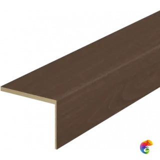 Наличник телескопический L 8мм SOFTWOOD цвет Орех американский шоколад 70х70х2200  VD069403