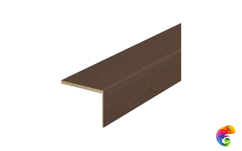 Наличник телескопический L 8мм SOFTWOOD цвет Орех американский шоколад 70х70х2200  VD069403