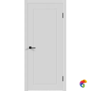 Дверное полотно Эмаль SCANDI NEO 4 глухое 4P 700х2000 цвет Светло-серый Левое/Правое VD1003645