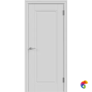 Дверное полотно Эмаль SCANDI NEO 5 глухое 4P 800х2000 цвет Светло-серый Левое/Правое VD1003653