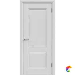 Дверное полотно Эмаль SCANDI NEO 5 глухое 2P 600х2000 цвет Светло-серый Левое/Правое VD1005292
