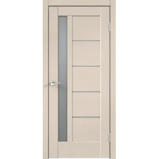 Дверное полотно SoftTouch SoftTouch PREMIER 3 900х2000 цвет Ясень капучино структурный стекло Мателюкс Левое/Правое VD1030022
