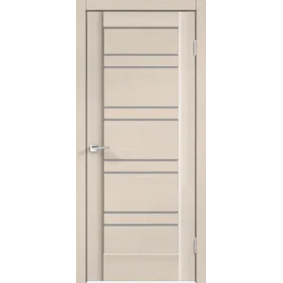 Дверное полотно SoftTouch SoftTouch PREMIER 18 900х2000 цвет Ясень капучино структурный стекло Мателюкс Левое/Правое VD1030304