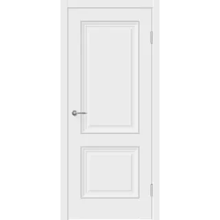 Дверное полотно Экошпон ALTO 30M 2P 600х2000 цвет Белый Эмалит Левое/Правое VD811591